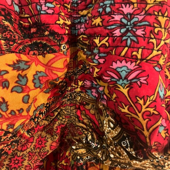 American Rag Cie Boho Maxi Dress Size L – Tandoori Spices Print - Picture 8 of 8